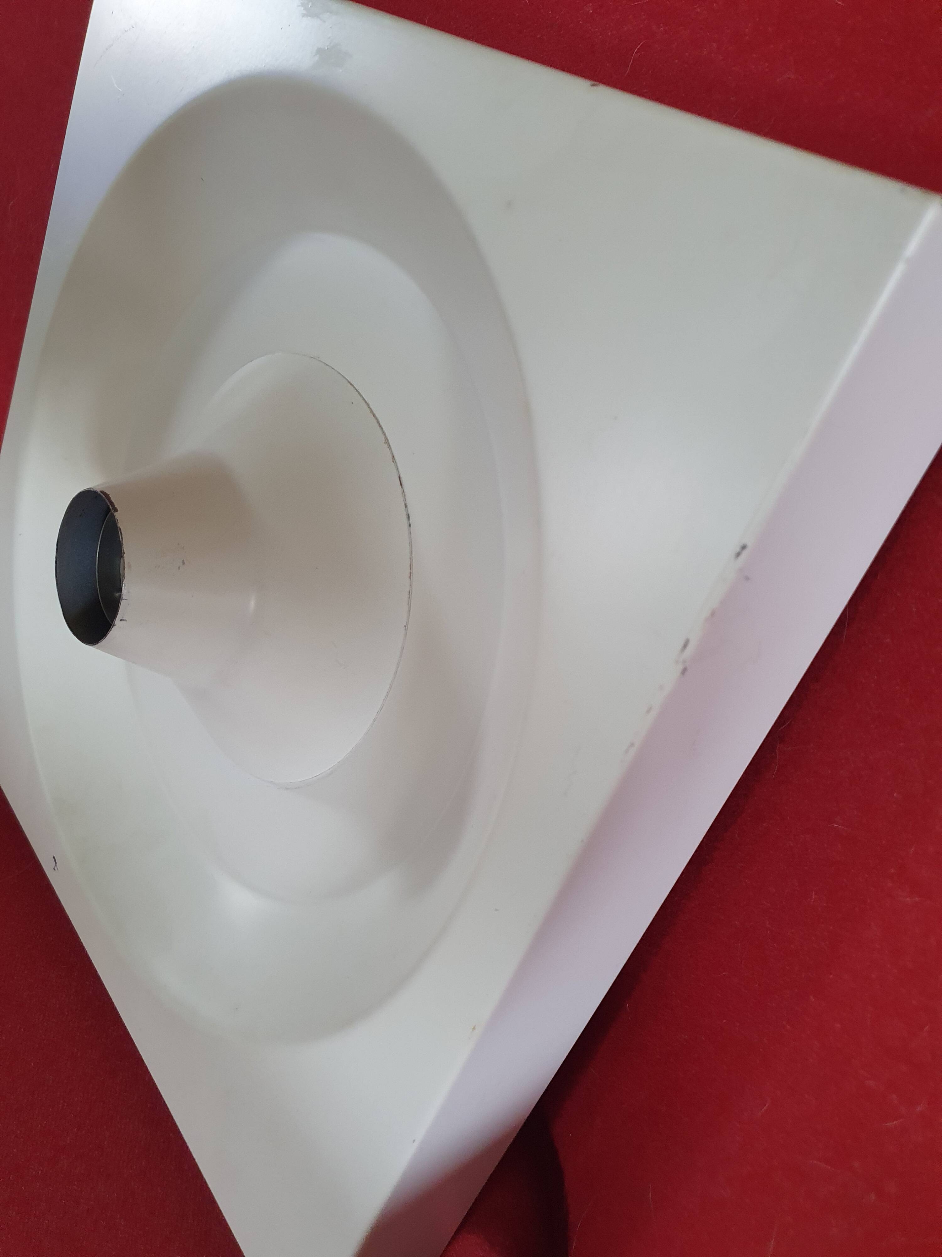 Space-age wall light Kaiser Leuchten design by Klaus Hempel