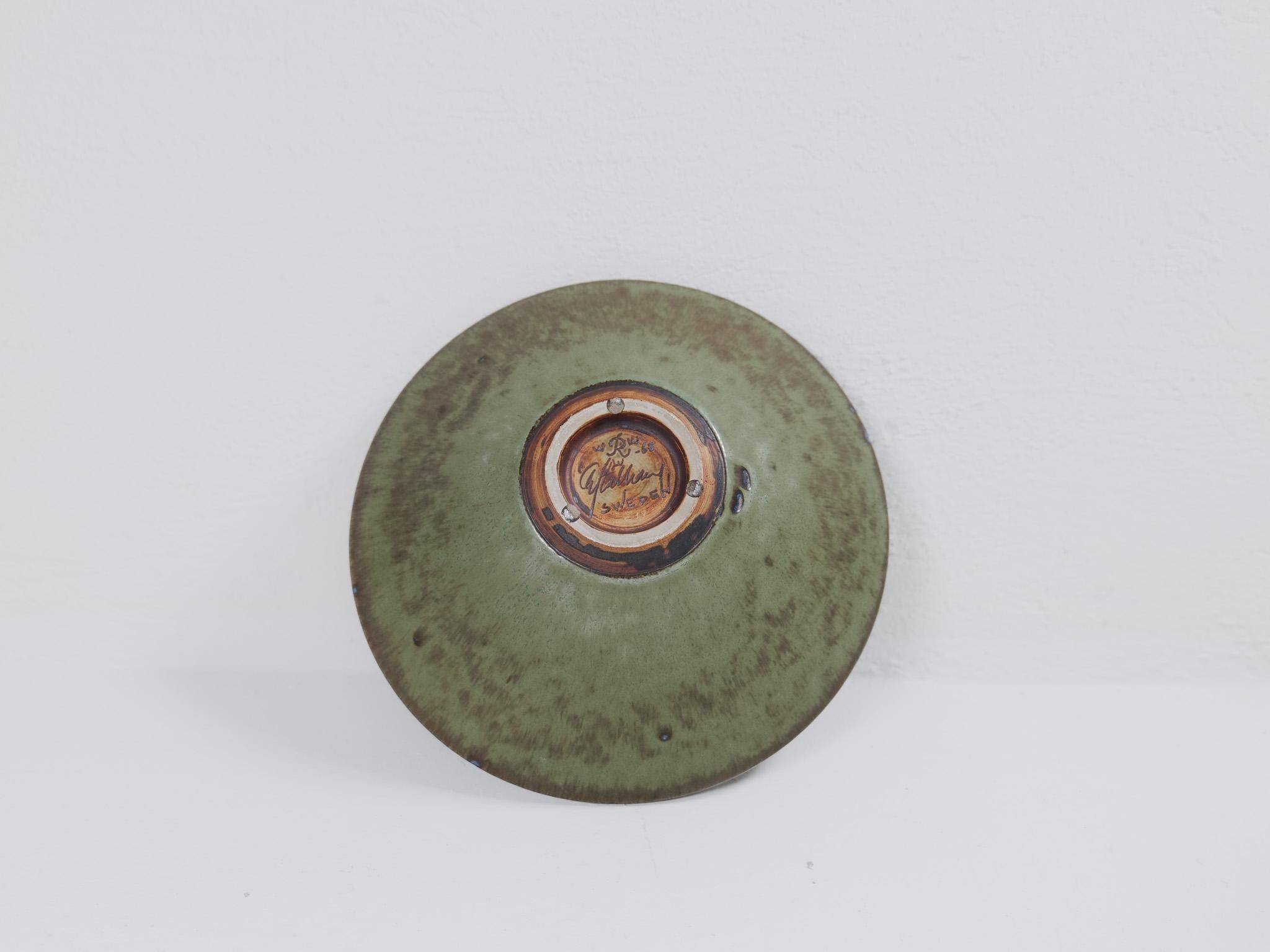 Unique ceramic basin mid-century modern large Carl-Harry Stålhane Rörstrand Sweden