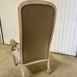 Voltaire Khaki Armchair