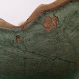 Cruche en bronze cloisonné d'émail vert d'eau