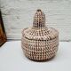 Straw jewelry box