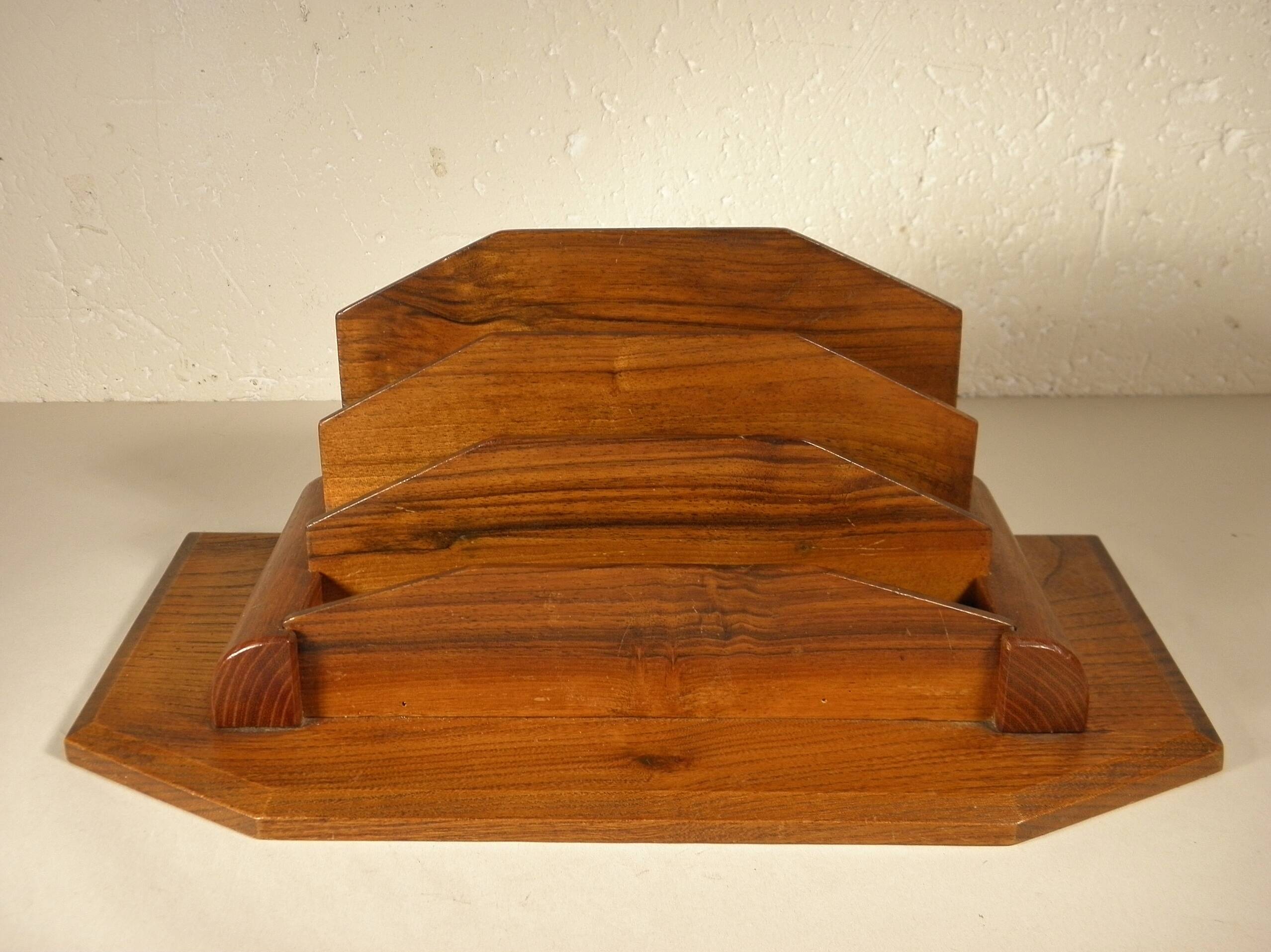 Mail holder, Art Deco letter holder