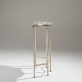 Console table with marble top, 1940s