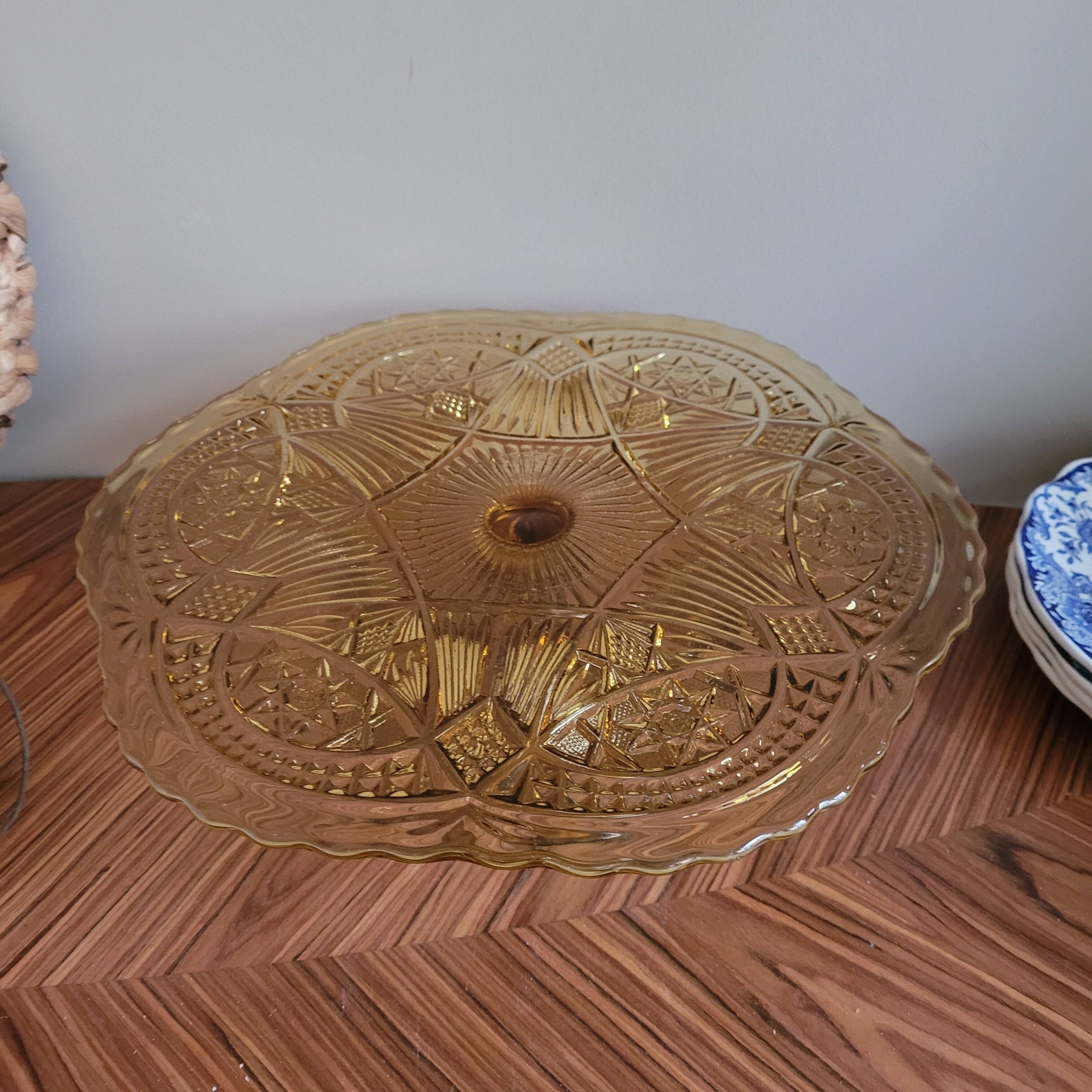 LA REDOUTE X SELENCY CAKE DISH 23 brown