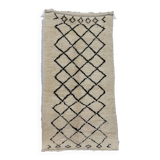 Handmade Moroccan Berber rug 185 x 94 cm