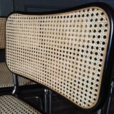 4 chairs Marcel Breuer B32 Cesca 1970