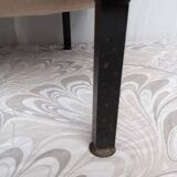 Vintage yellow velvet armchairs