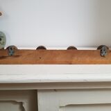 Wooden coat rack