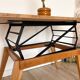 Coffee table with "Magic Revelation" system by Albert Ducrot - 1953
