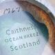 Vintage mouth-blown sulfide paperweight by Caithness Scotland