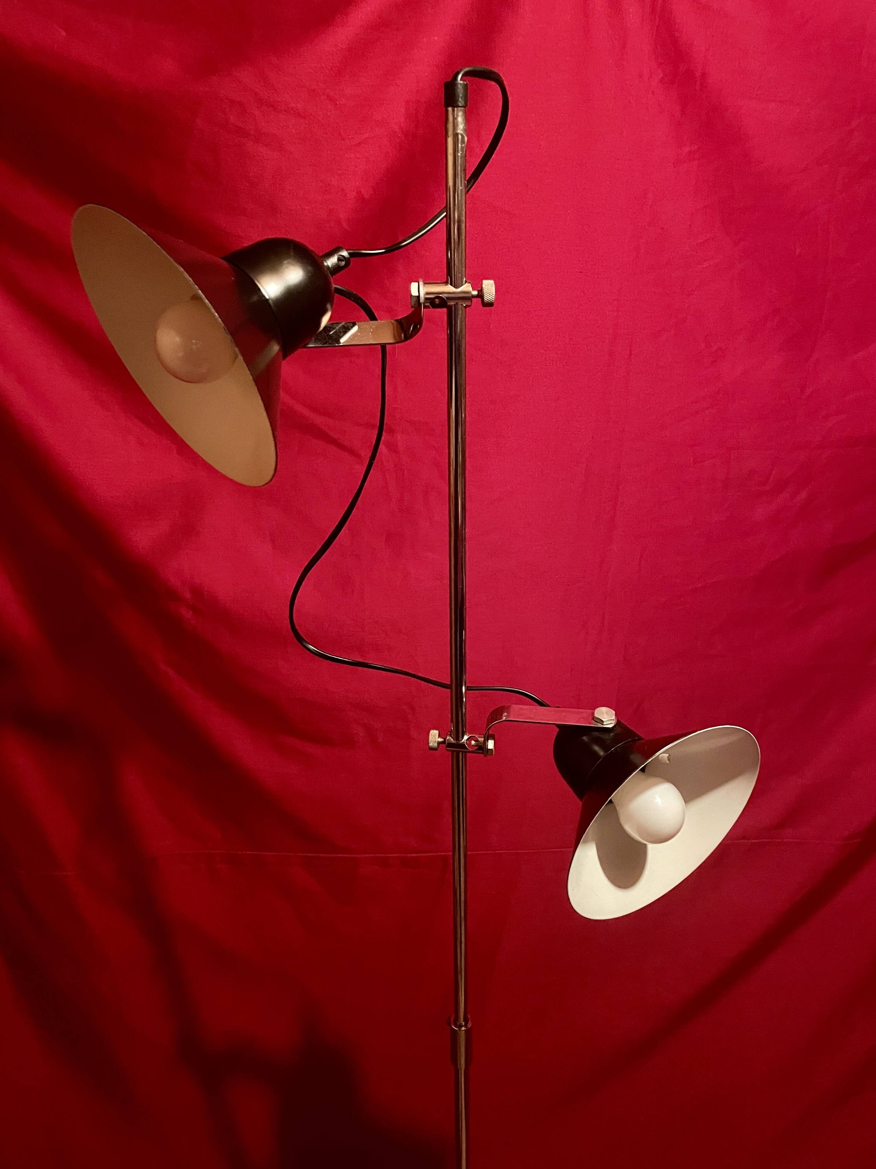 Space Age floor lamp, vintage, 70s