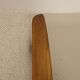 Scandinavian armchair 1960 rounded armrests