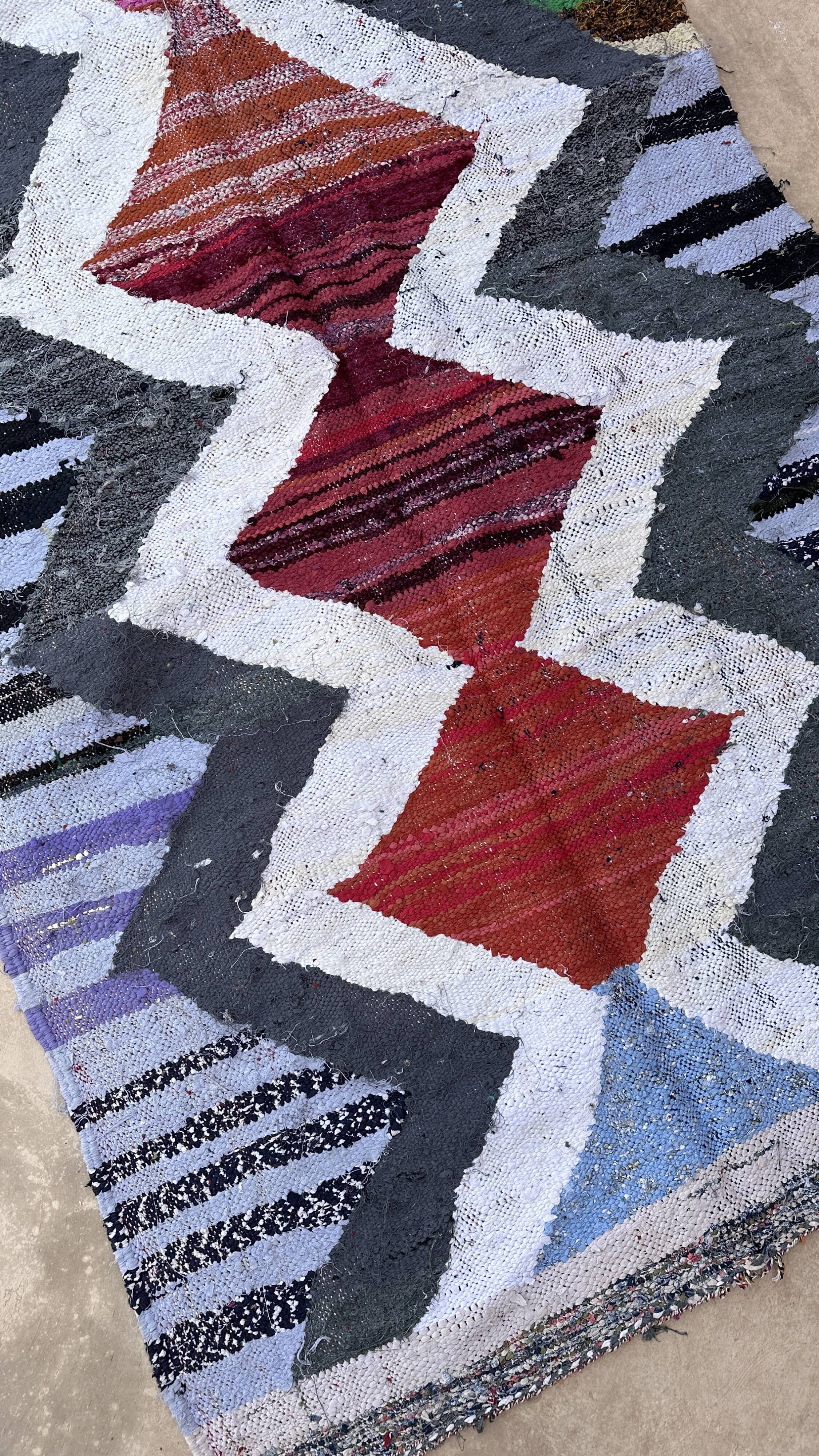 Colorful Moroccan rug - 130 x 270 cm