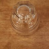 18 vintage glasses with star base and gold edging