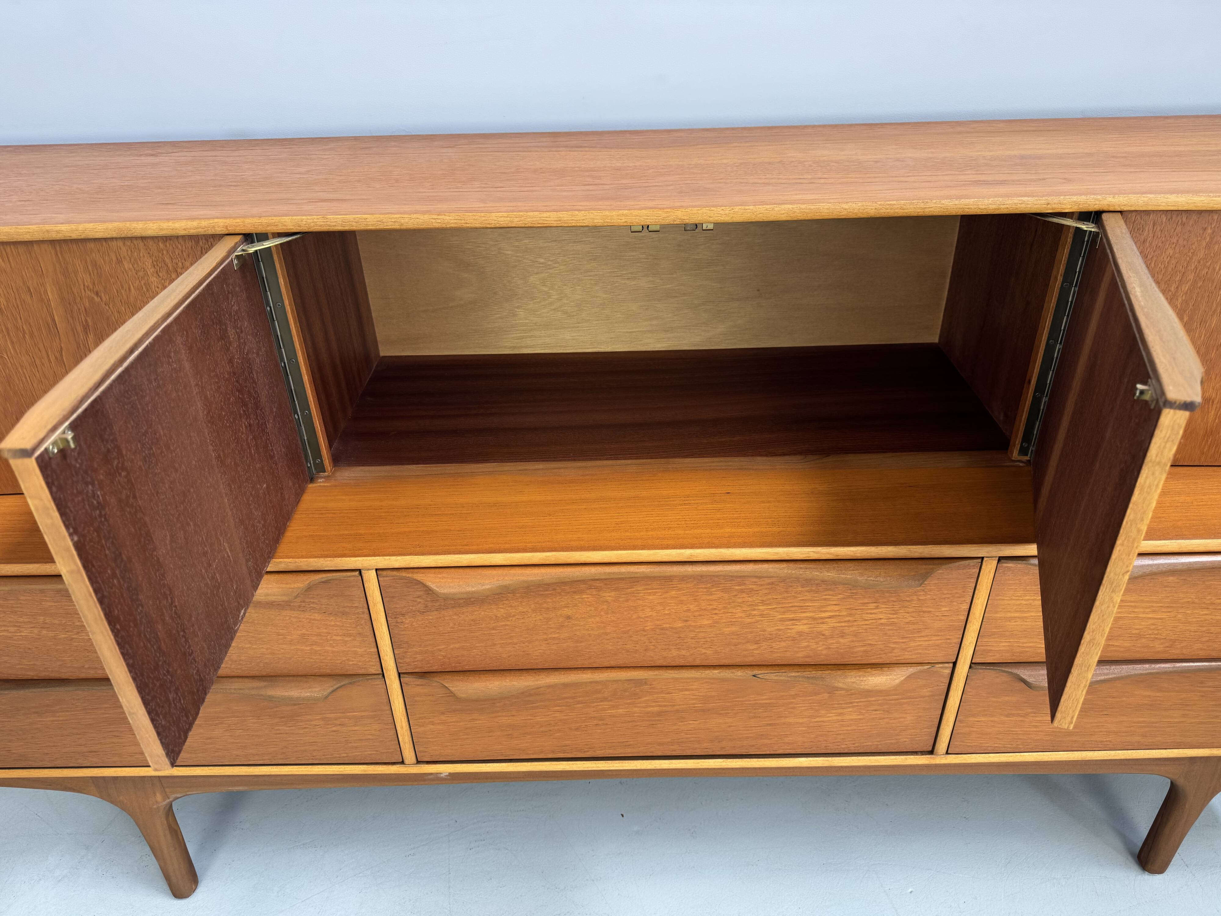 Unique designer sideboard from the 1960s  by Sutcliffe Todmorden.