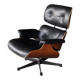 Fauteuil Lounge par Ray & Charles Eames pour Vitra, années 2000.