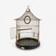 Golden bird cage with fine gold a.fay & co 1950