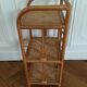 Bamboo and rattan shelf 80