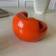 Vintage orange ashtray