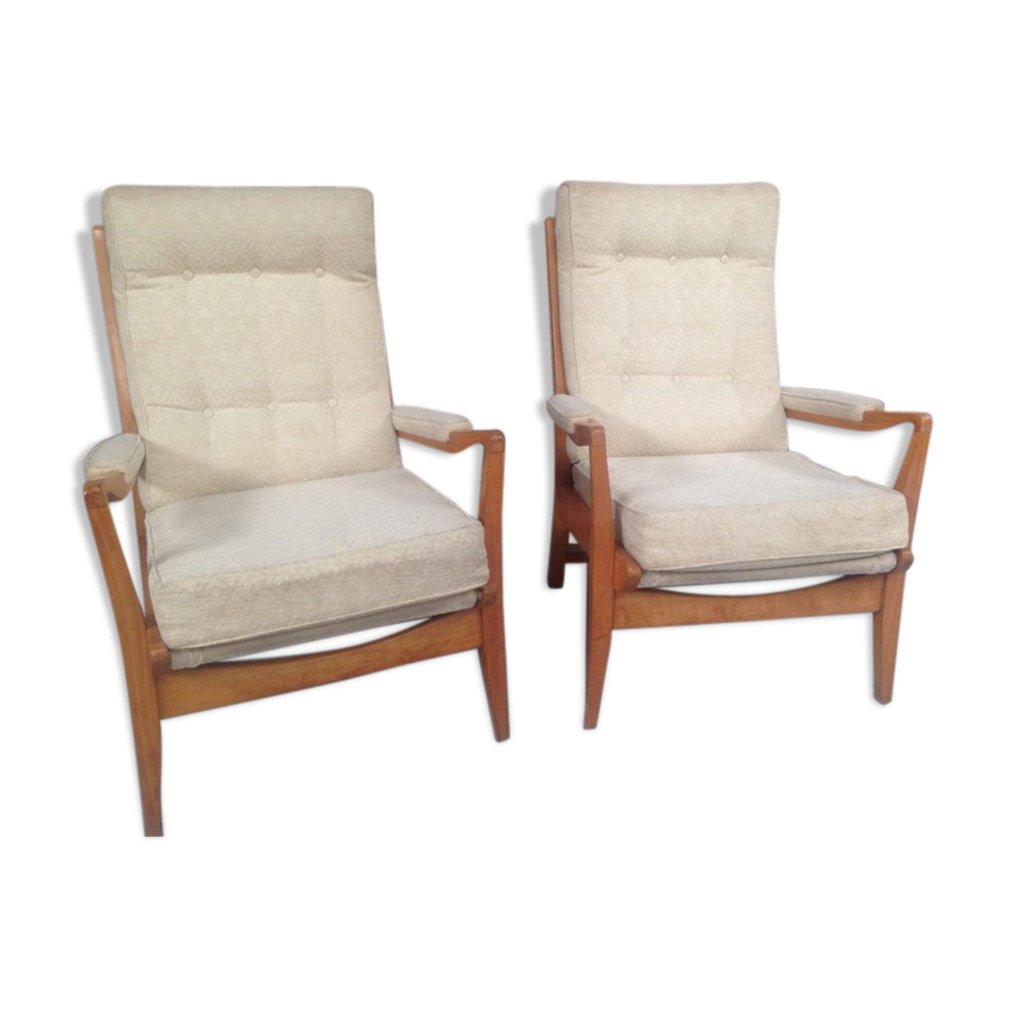 Chesterfield armchairs