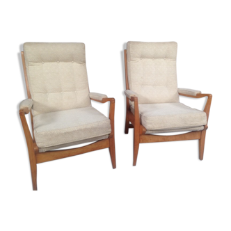 Chesterfield armchairs