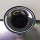 Old Medici Shape Vase Black & Transparent Multilayer Glass Vintage