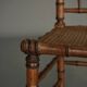 Antique American Faux Bamboo Side Chair. 1880s
