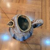 Glazed stoneware jug with spout – Decorative ceramics, France, 1970s