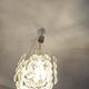Kinkeldey brass and faceted glass 3-level chandelier, 1960s