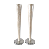 Paire de bougeoirs design Geoworld