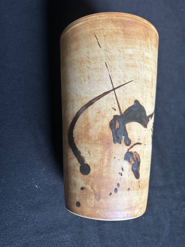 Vase en grès émaillé - Poterie de la Colombe