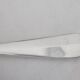 Silver metal sauce ladle