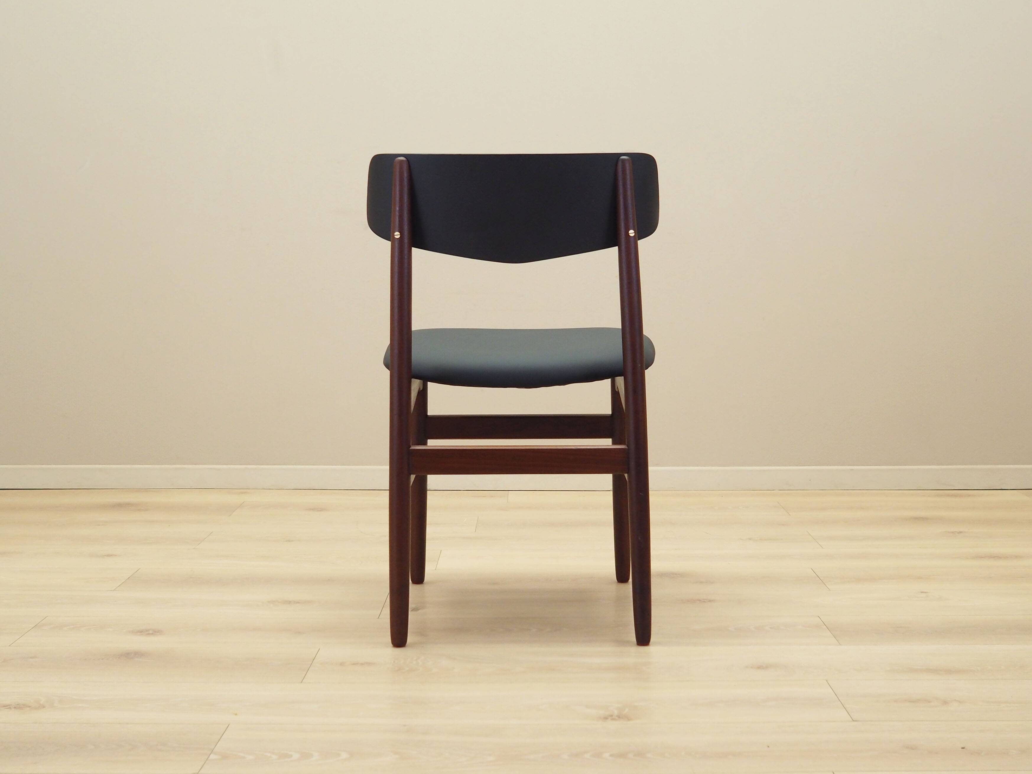 Set of four teak chairs, Danish design, 1960s, production: Denmark