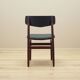 Set of four teak chairs, Danish design, 1960s, production: Denmark