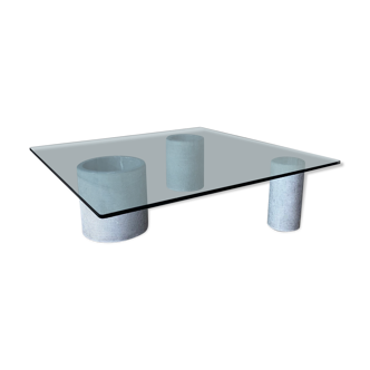 Table basse cylindre Massimo Vignelli pour Casigliani