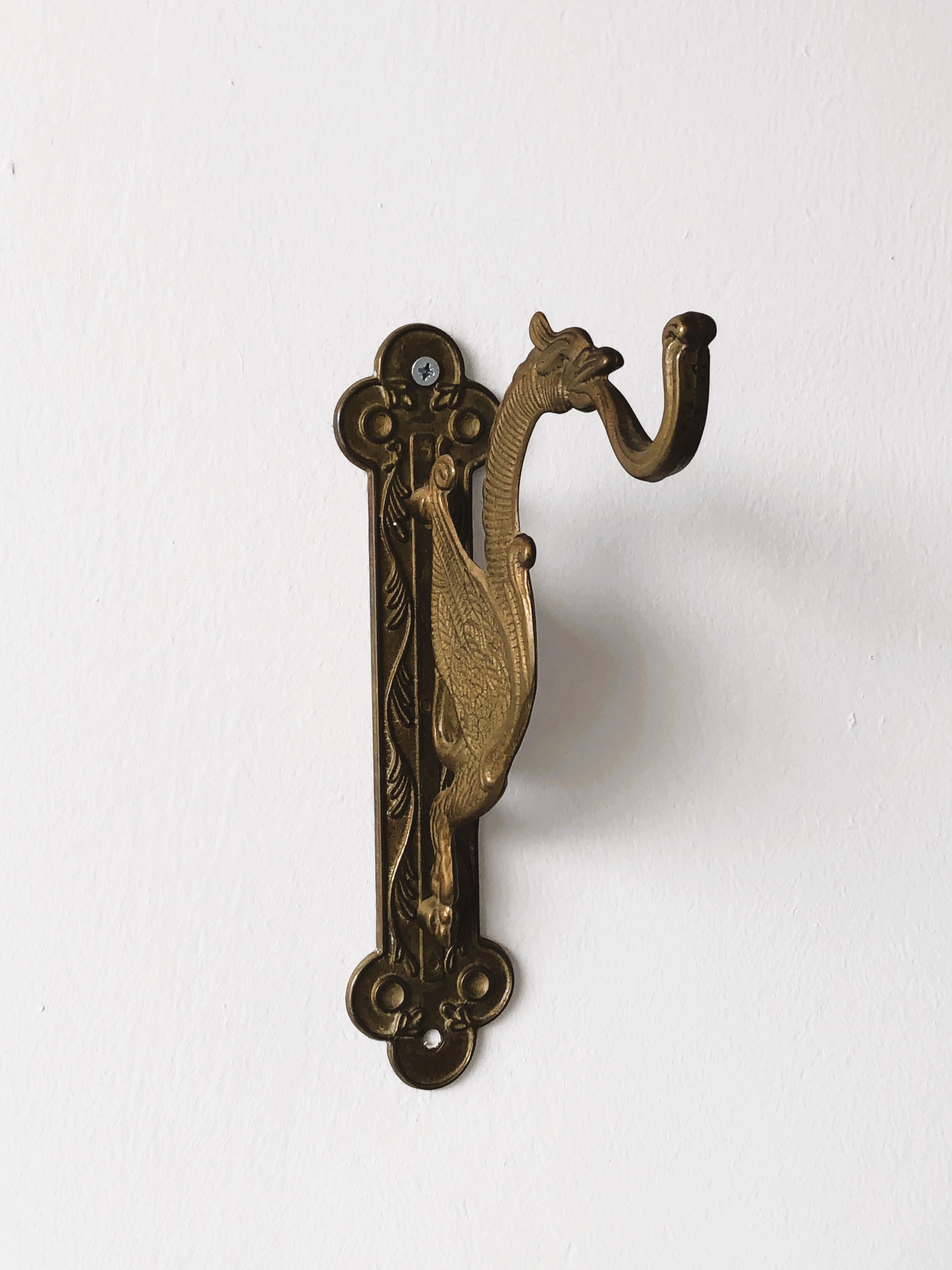 Brass dragon wall hook / hook