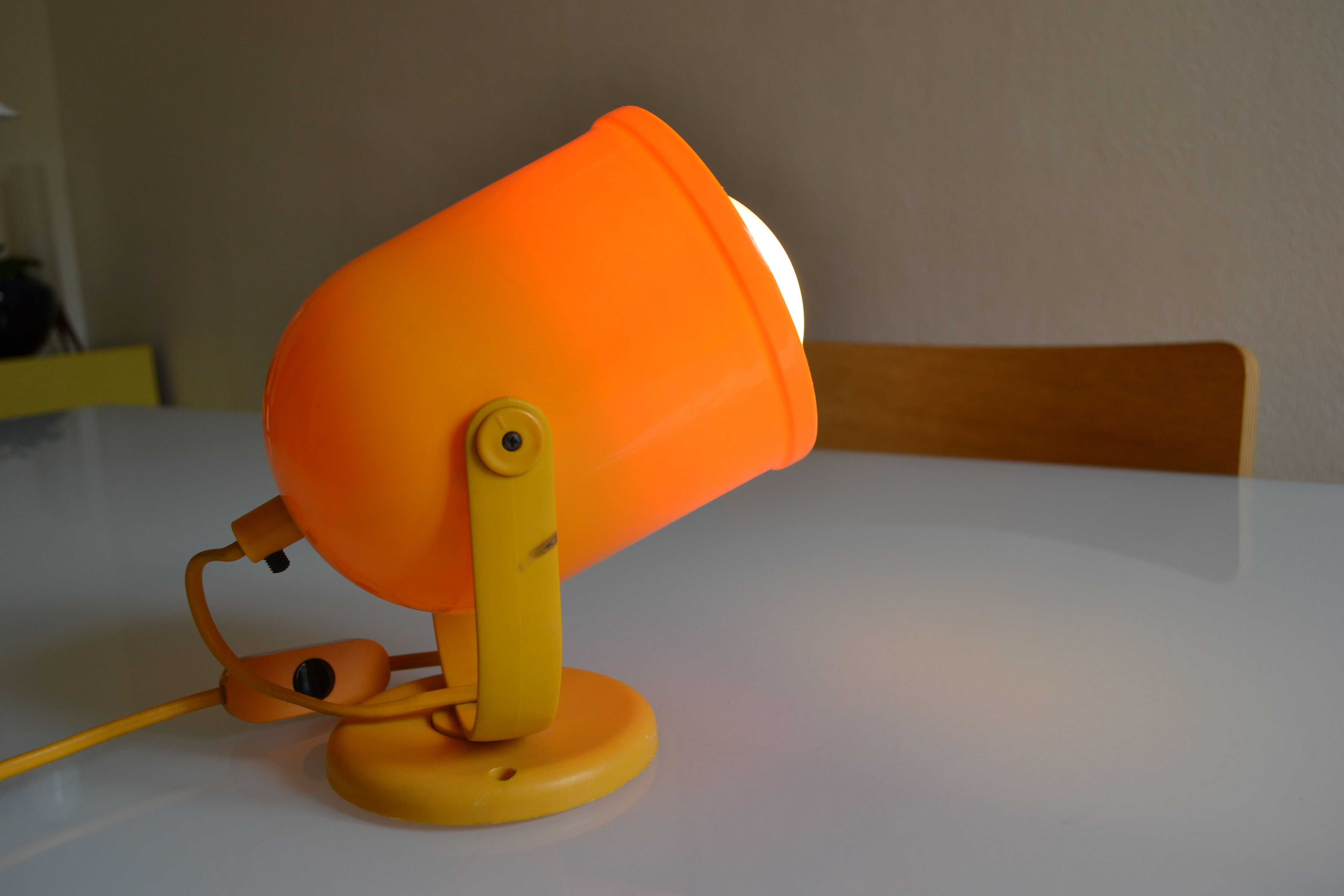 SPACE AGE ELENCO WALL LAMP SPOT LAMP, SWEDEN 1970's