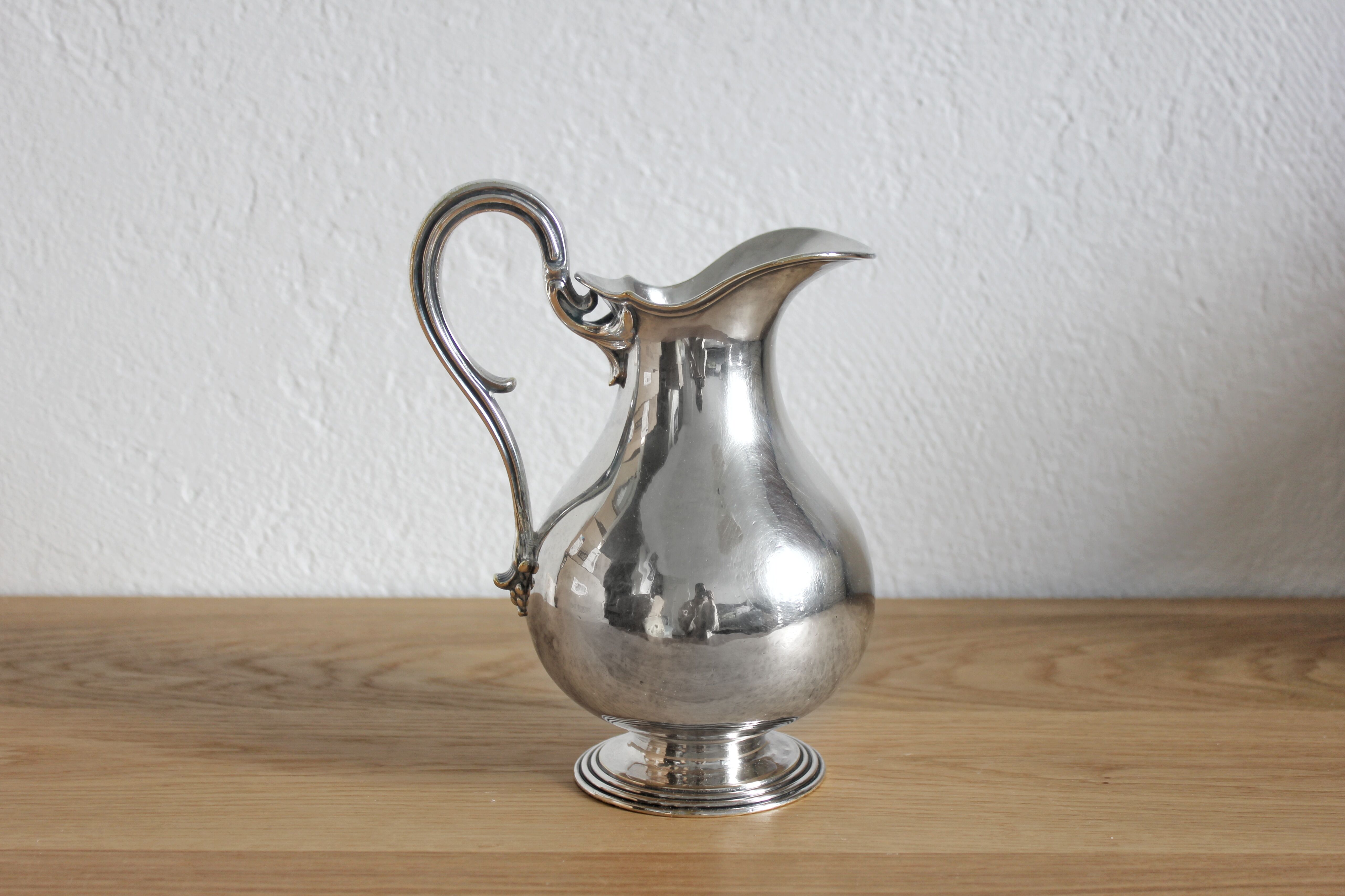 Christofle silver-plated milk jug