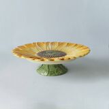 Sunflower display dish vintage tableware