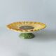 Sunflower display dish vintage tableware