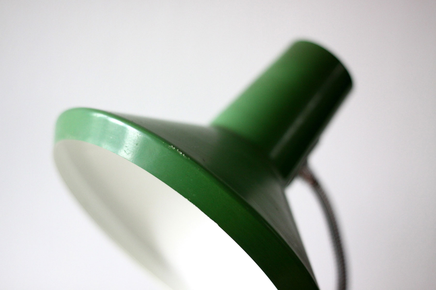 Vintage green lamp