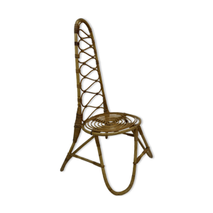 Chaise en rotin vintage - rohe noordwolde