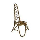 Vintage Rohe Noordwolde rattan chair