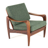 De Ster armchair ladies model - dutch mid century modern design in teak
