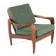 De Ster armchair ladies model - dutch mid century modern design in teak