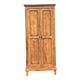 Vintage Parisian wardrobe in raw solid wood