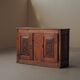 Mountain buffet in larch and solid pine, Folk art, 19th century