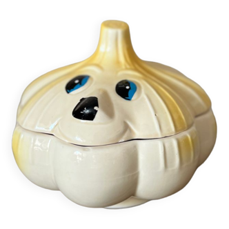 Garlic ceramic pot