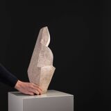 Large abstract monolithic sculpture