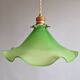 Vintage pendant light in opaline 1960s 1970s